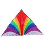 4m sq Rainbow Delta kite [Parachute Fabric]